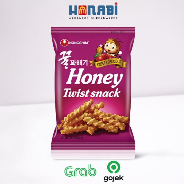 

Nongshim Honey Twist Snack - 75gr Made In Korea