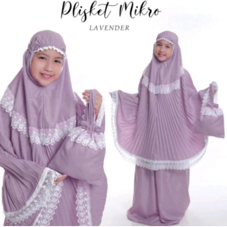 Terbaik mukenah plislet anak 6-12 tahun terbaru 2022 / mukena anak perempuan / mukenah anak 10 tahun