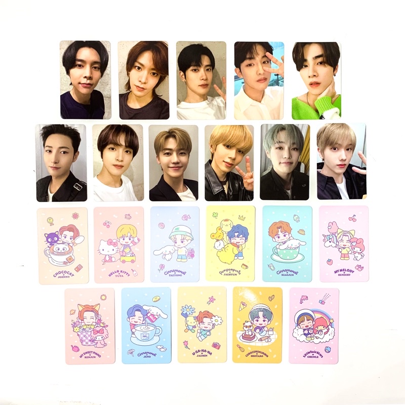 [sharing] NCT X SANRIO TOWN MD - Random Trading Card A. Ver