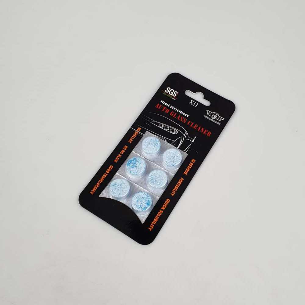 Pil Pembersih Kaca High Efficient Auto Clear 6 PCS - Xi1 OTOHEROES SGS
