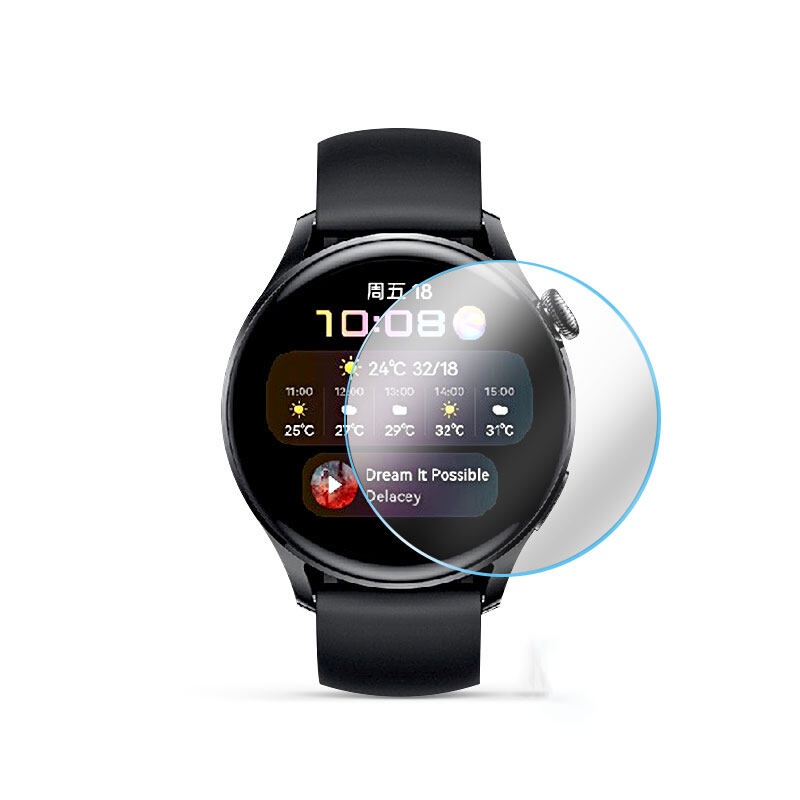 Pelindung Layar untuk Huawei Watch 3 Lapisan Lengkung 3D Ramping untuk Huawei Watch 3 Pro Aksesori F