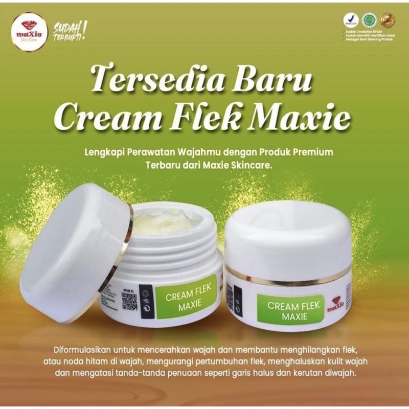 [ BISA COD ] CREAM FLEK, Serum , sunscren Maxie