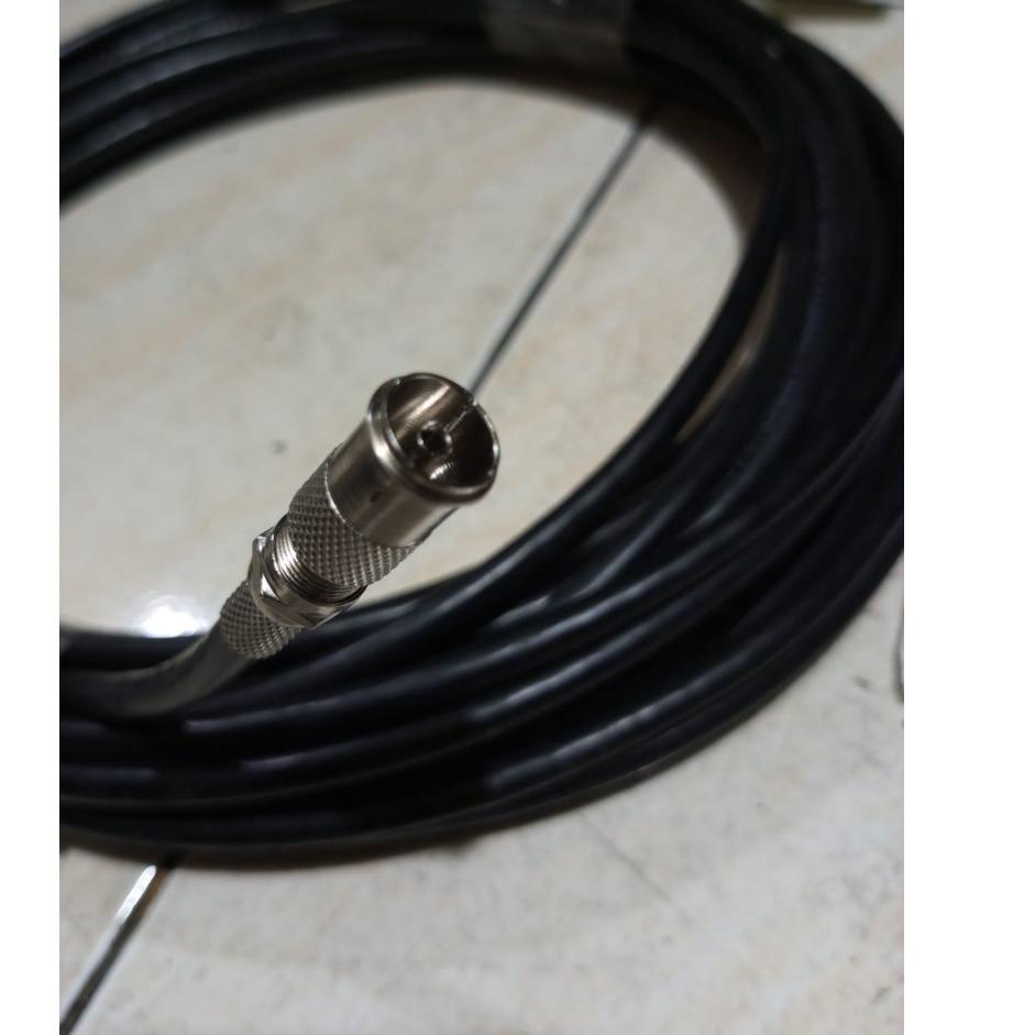 kabel Antena tv digital 15 m Male to Female Plate Konektor antenna PF HDU 25 antena toyosaki px hda 