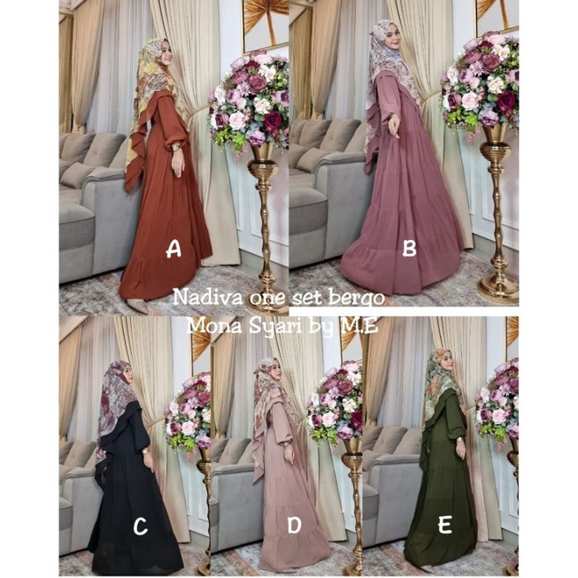 Nadiva one set bergo By Mona