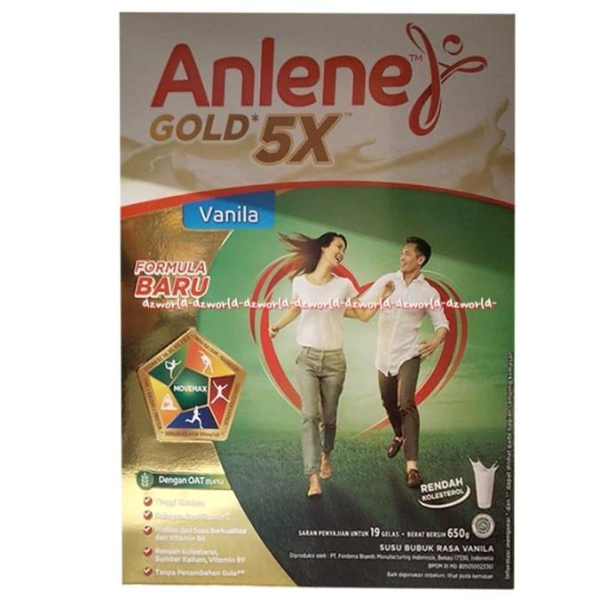 

[ COD ] Anlene Gold Vanila Susu Anline Susu Tinggi Kalsium Untuk Usia 51+ 650g