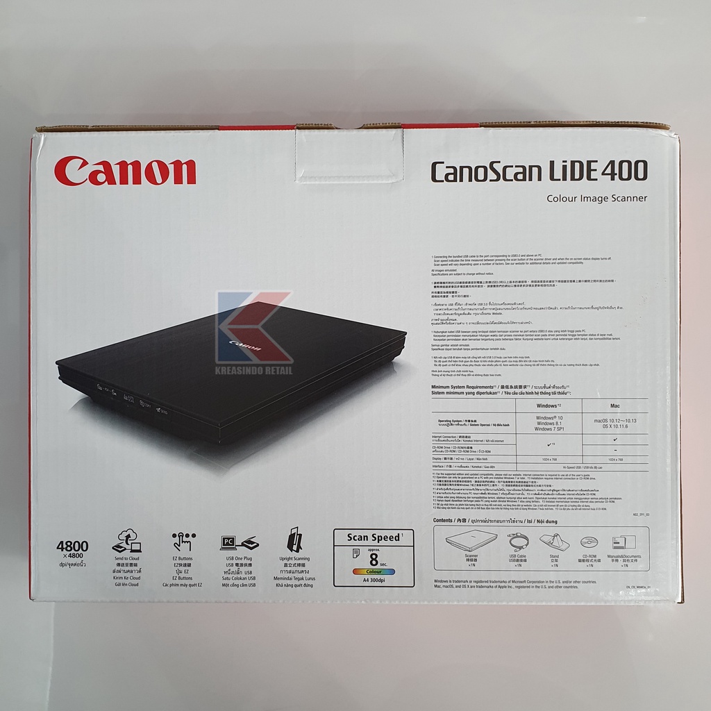 Canon CanoScan LiDE 400 LiDE400 Scanner