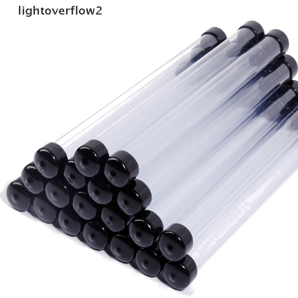 (lightoverflow2) Kotak Penyimpanan Pulpen Bahan PVC Transparan