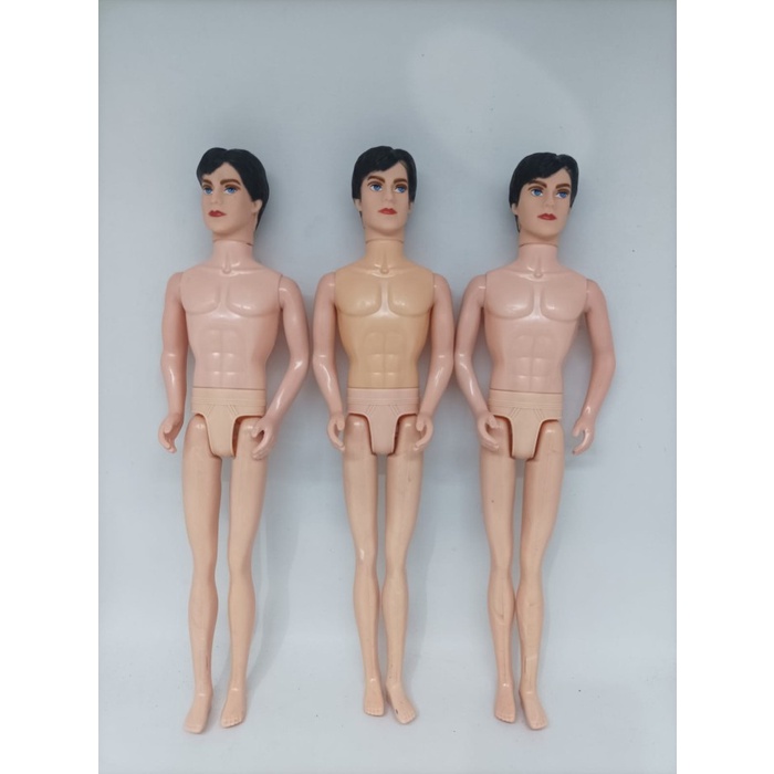 Mainan anak cewek Boneka cowok ken pivotal Satuan body only bahan karet keras