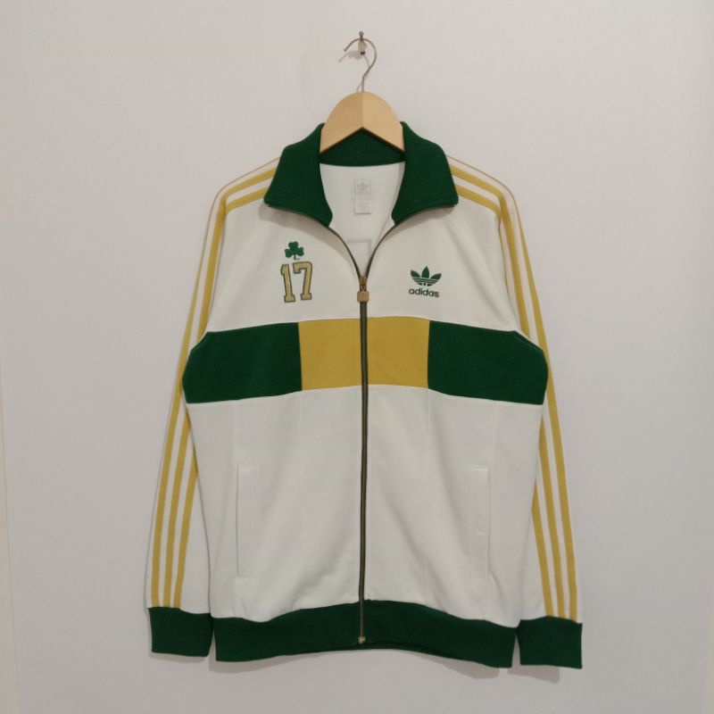Tracktop Jaket Adidas Celtics Second Origanal