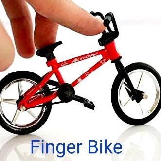 Finger Bike BMX + Finger Board Mainan diecast Sepeda Mirip Tech Deck IEG ZK Terupdate