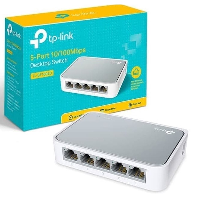 Switch hub 5 port TPLINK TL-SF1005D / Hub 5port Tp link SF1005D