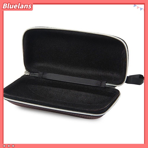 Bluelans Portable Rectangle Zipper Glasses Case Eyewear Box for Sunglasses Protect