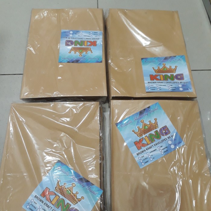 

Eklusif Amplop Coklat 1 / Folio ( 1 Pak Isi 100 Pcs ) Sale!!!