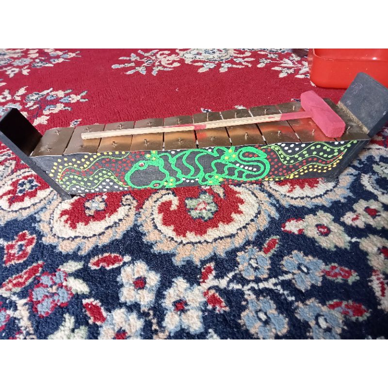 GAMBANG SARON 10 BILAH Gamelan saron 10 bilah