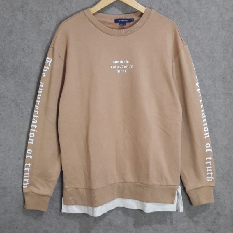 CREWNECK LOOSFIT FRANK STONE