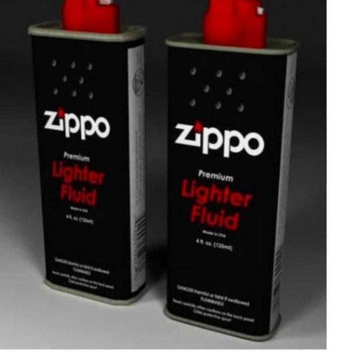 Good--MINYAK ZIPPO ORIGINAL 125ML USA 100% MINYAK KOREK ZIPPO LIGHTER FLUID FREMIUM