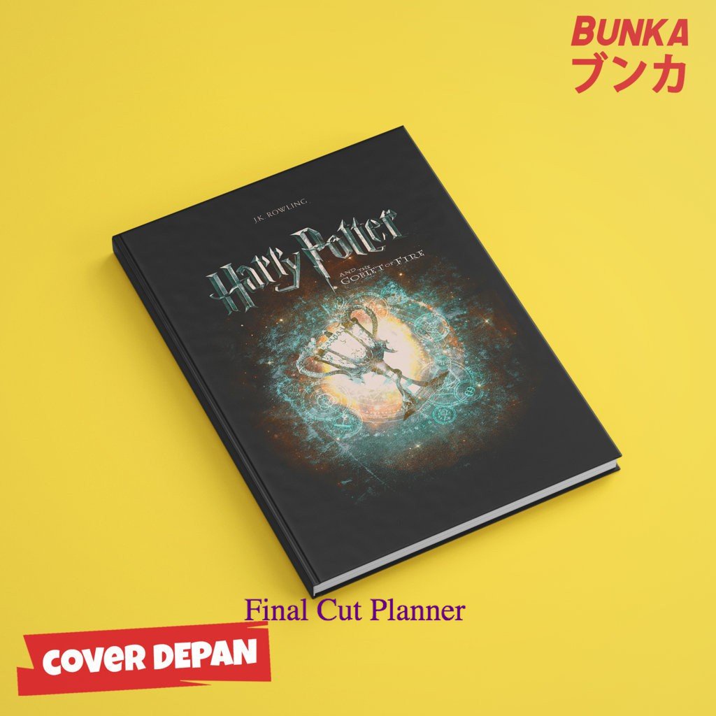 

Notebook Item Harry Potter the Goblet of Fire Hardcover A5 Buku Tulis Catatan Note Agenda Planner .