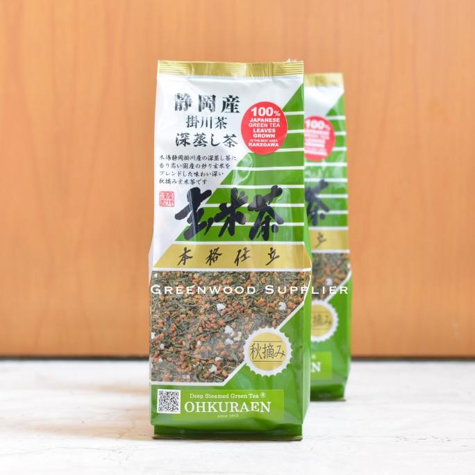 

[COD] Ohkuraen Autumn Harvest Genmaicha - 200G [JAPAN ORIGINAL TEA] [COD]