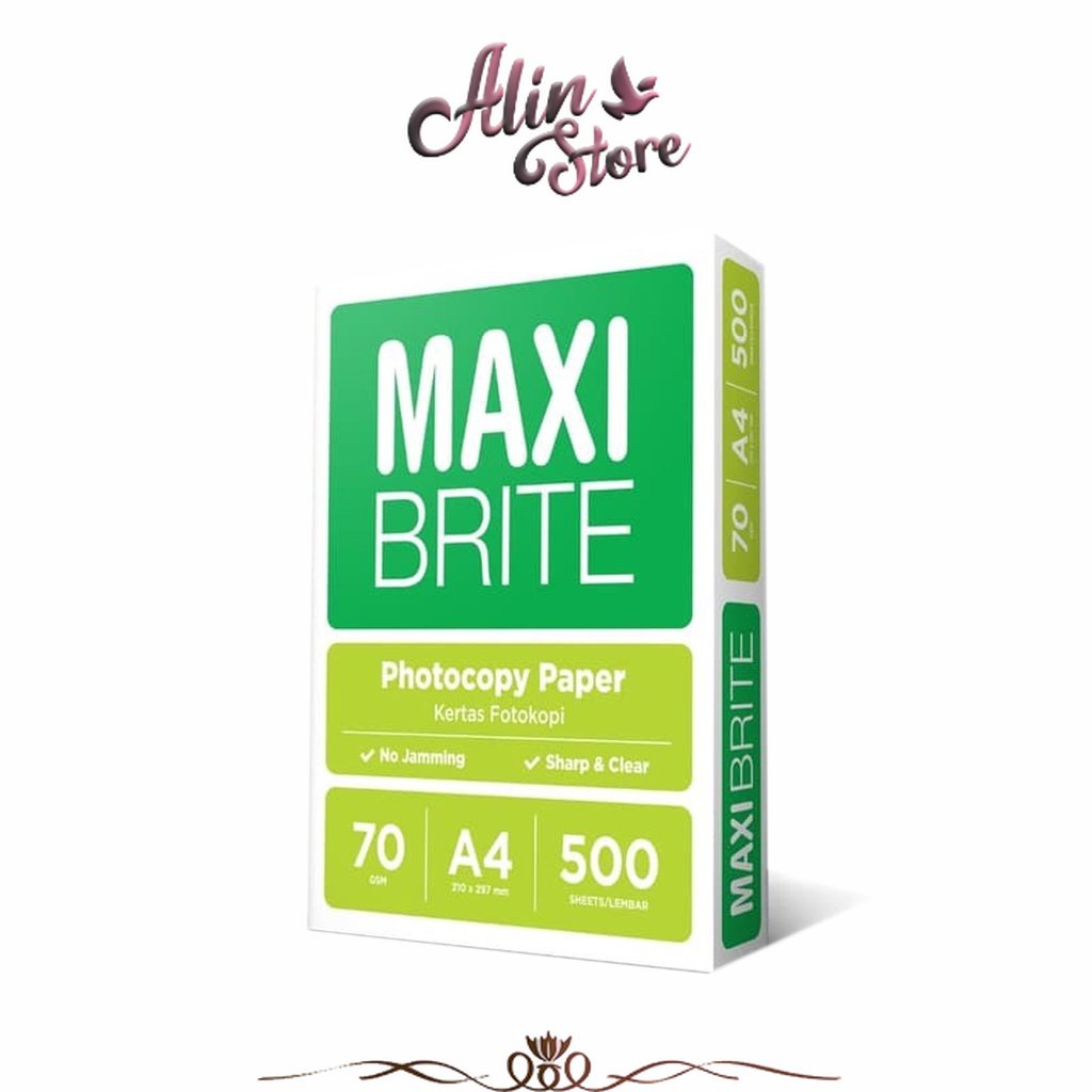 

Kertas HVS Putih A4 70 gsm Maxi Brite