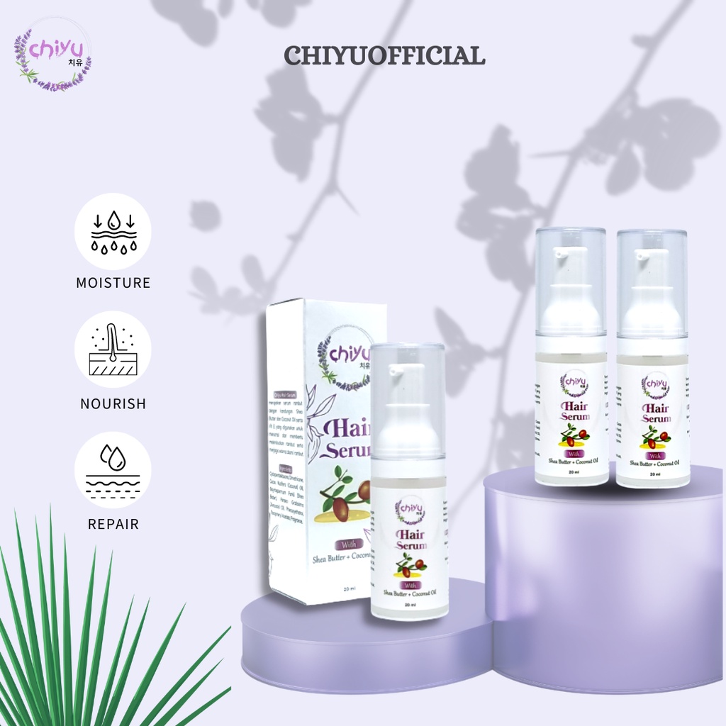 Chiyu Hair Serum Perawatan Rambut Rontok Bercabang Keratin Hair Treatment