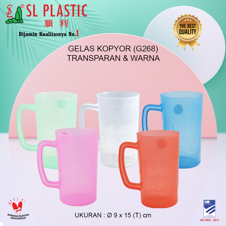 Gelas plastik Kopyor SL PLASTIC