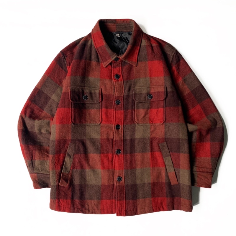 KEMEJA FLANNEL JACKET UNIQLO