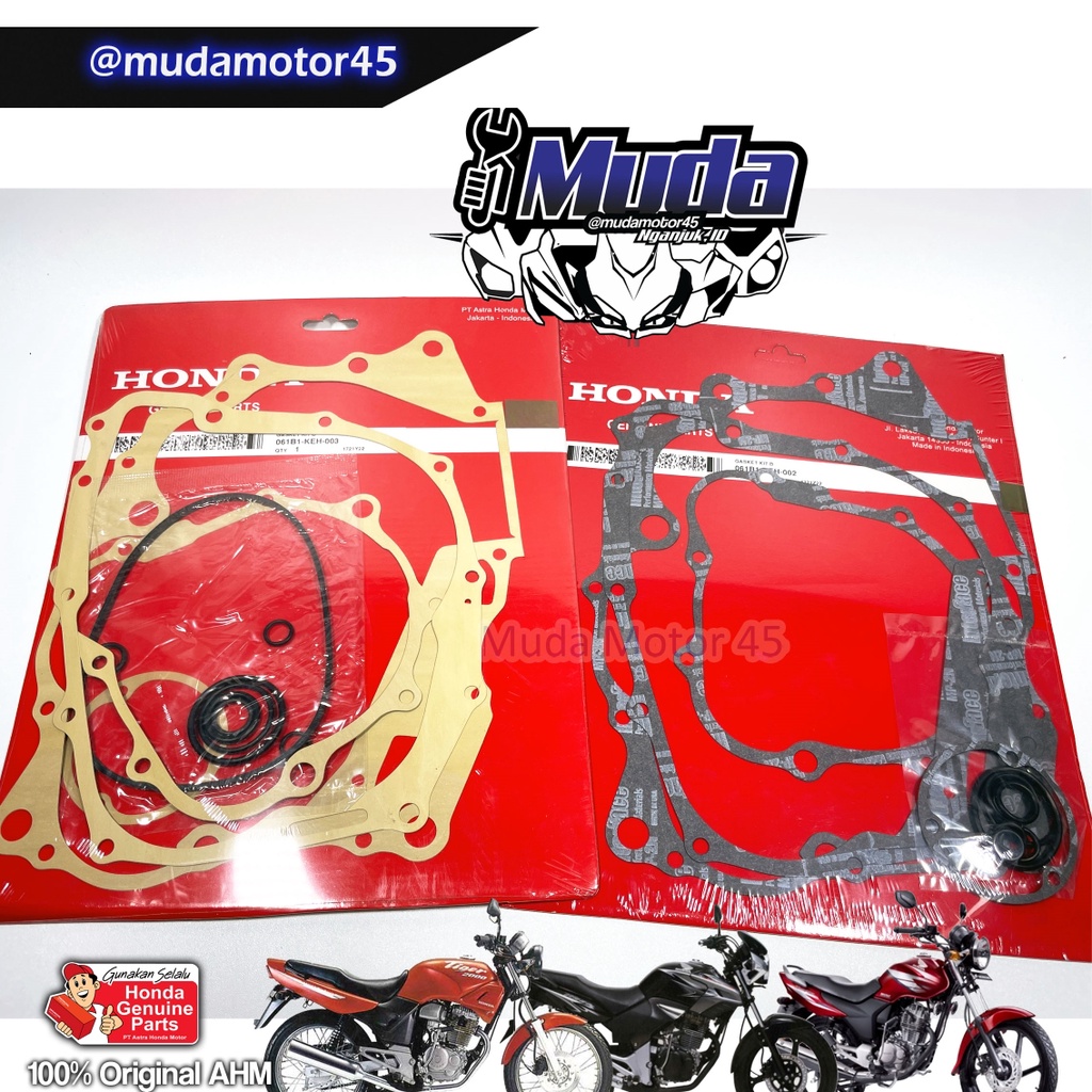 GASKET KIT B TIGER 061B1-KEH-002-003 PACKING SET MEGAPRO MEGA GL PRO NEO TECH MAX KALTER SEPAKET PER