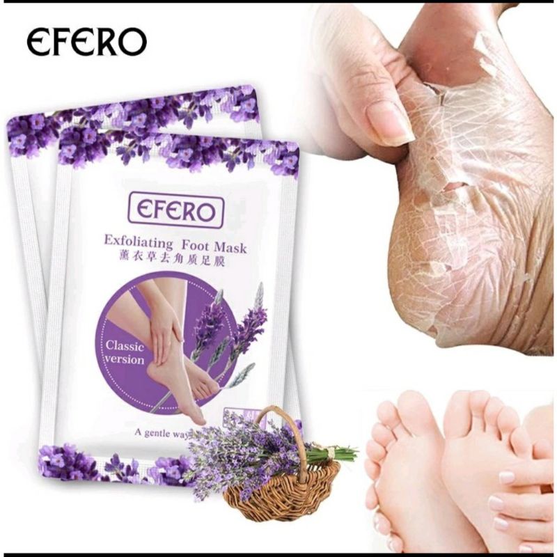 Masker kaki Foot Peeling Mask Remove Dead skin Exfoliating Pedicure masker