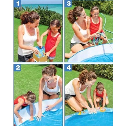 Kolam renang - Intex Ocean Play Snapset Pool 183x38cm | 56452