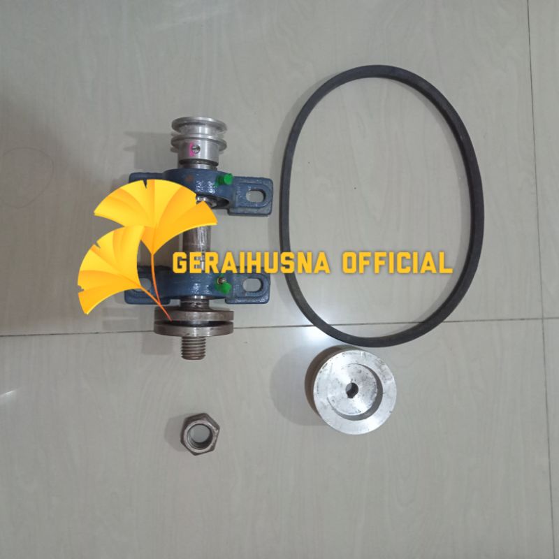 as serkel pully puli poly Van belt set V-Belt vbel gergaji kayu mesin sirkel circular Saw mitter amp