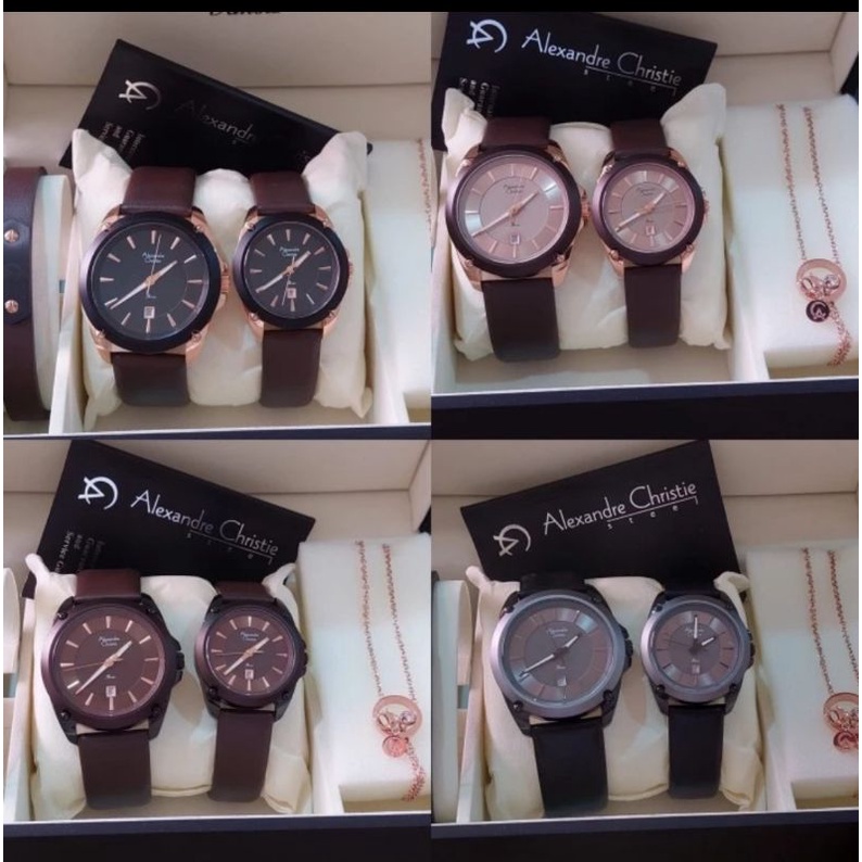 PASANGAN ALEXANDRE CHRISTIE COUPLE AC 8667 | AC8667 SEPASANG ORIGINAL