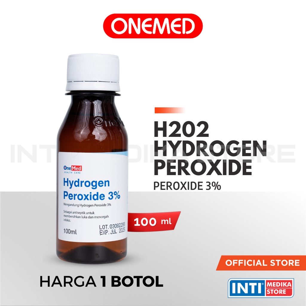 Jual Onemed H O Hydrogen Peroxide Ml Shopee Indonesia