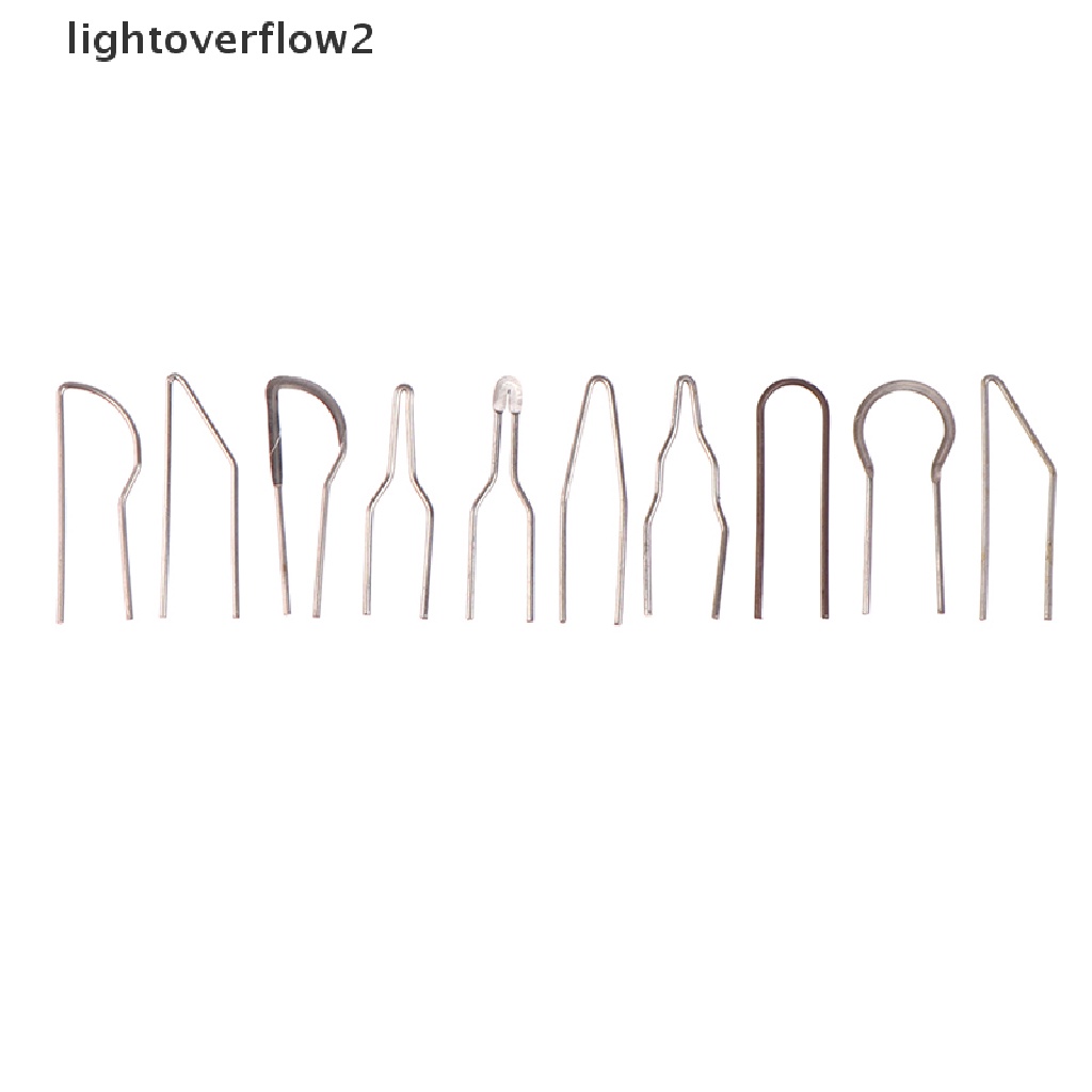 (lightoverflow2) 10pcs Tip Kawat Solder Pyrography Pengganti Bahan Besi (ID)