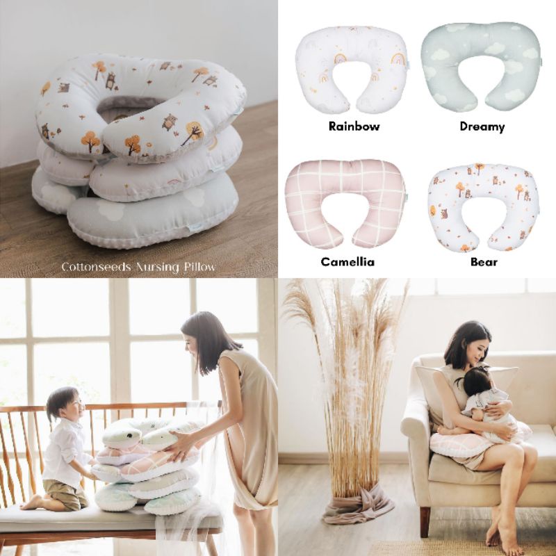 Cottonseeds Nursing Pillow / Bantal Menyusui