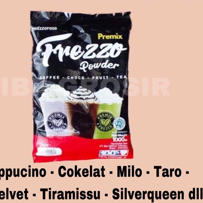 

COD✔️Frezzo Bubuk Minuman Milo Cokelat Taro Cappucino redvelvet Dark Choco Mangga Strawberry 1 Kg Powder Drink|SQ5