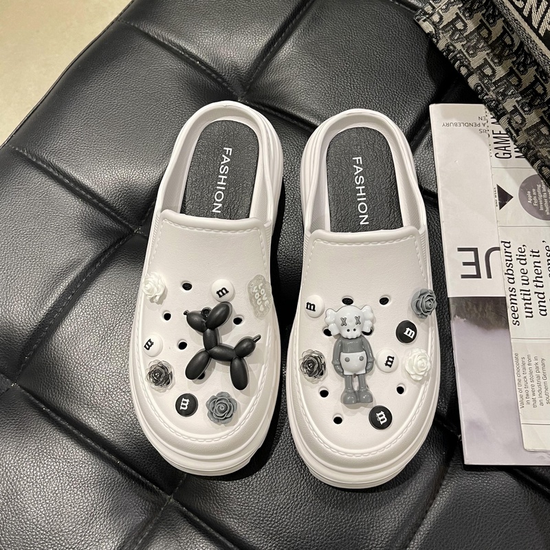 ✅PINKEY P079 Sandal wanita classic Bae Clog platform Jibbitz / Sandal Fashion Wanita Mode Bae Clog
