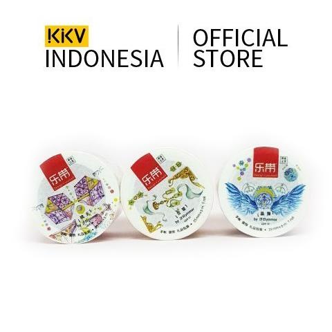

KKV Ledai Washi Tape Selotip DIY Isolasi Gambar Motif - Fantasy Eden