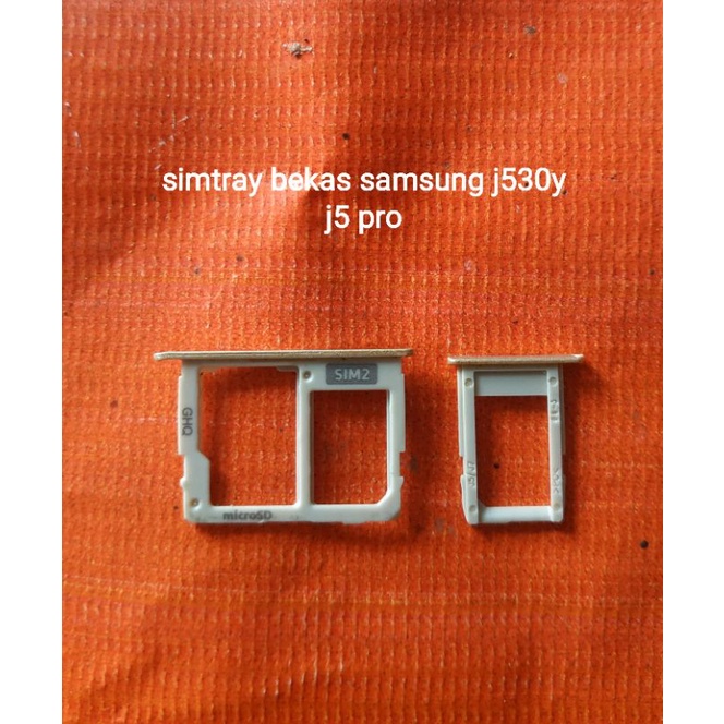 simtray bekas samsung j530y j5 pro/J3 pro/J7 pro sepasang