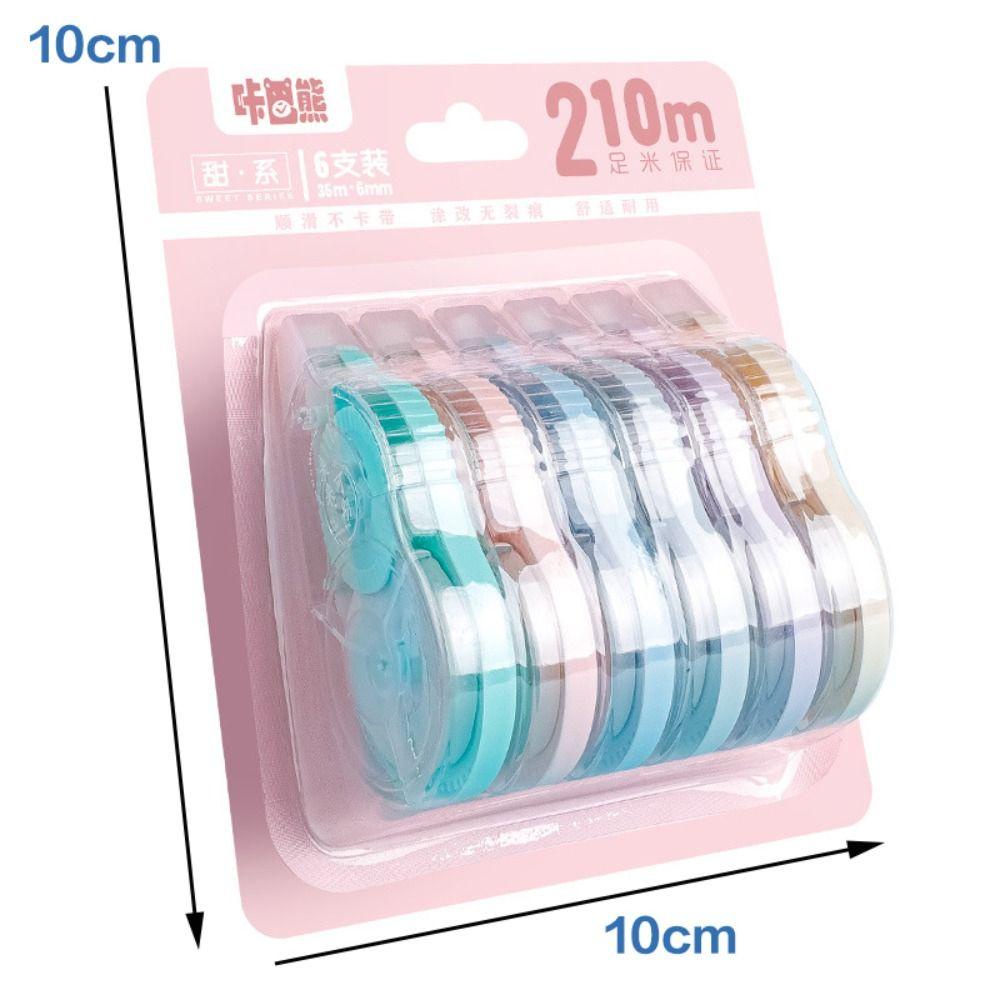 Preva Correction Tape Mini Lucu Kantor Sekolah Alat Tulis Kreatif Hadiah Promosi Kosong Transparan