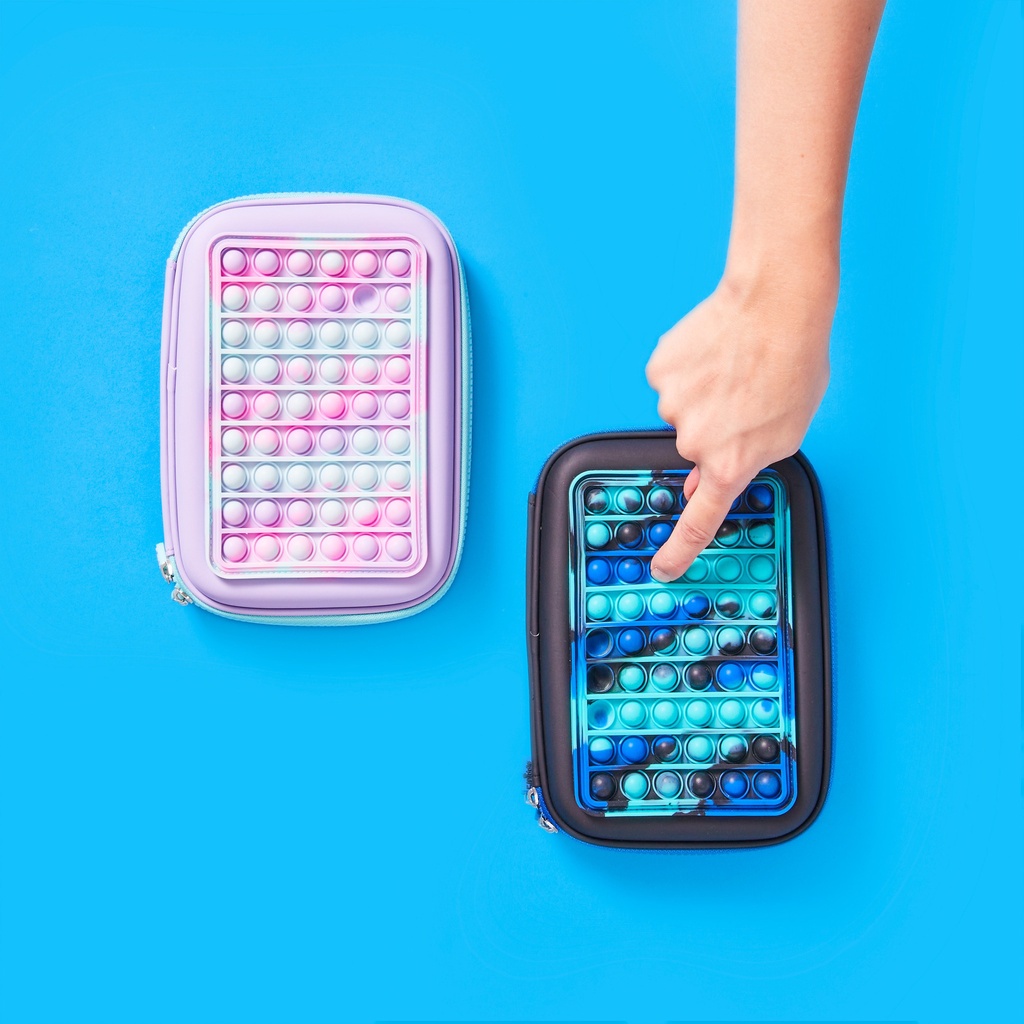 

(CBG) Tempat pensil smiggle hardcase pop it set stationery