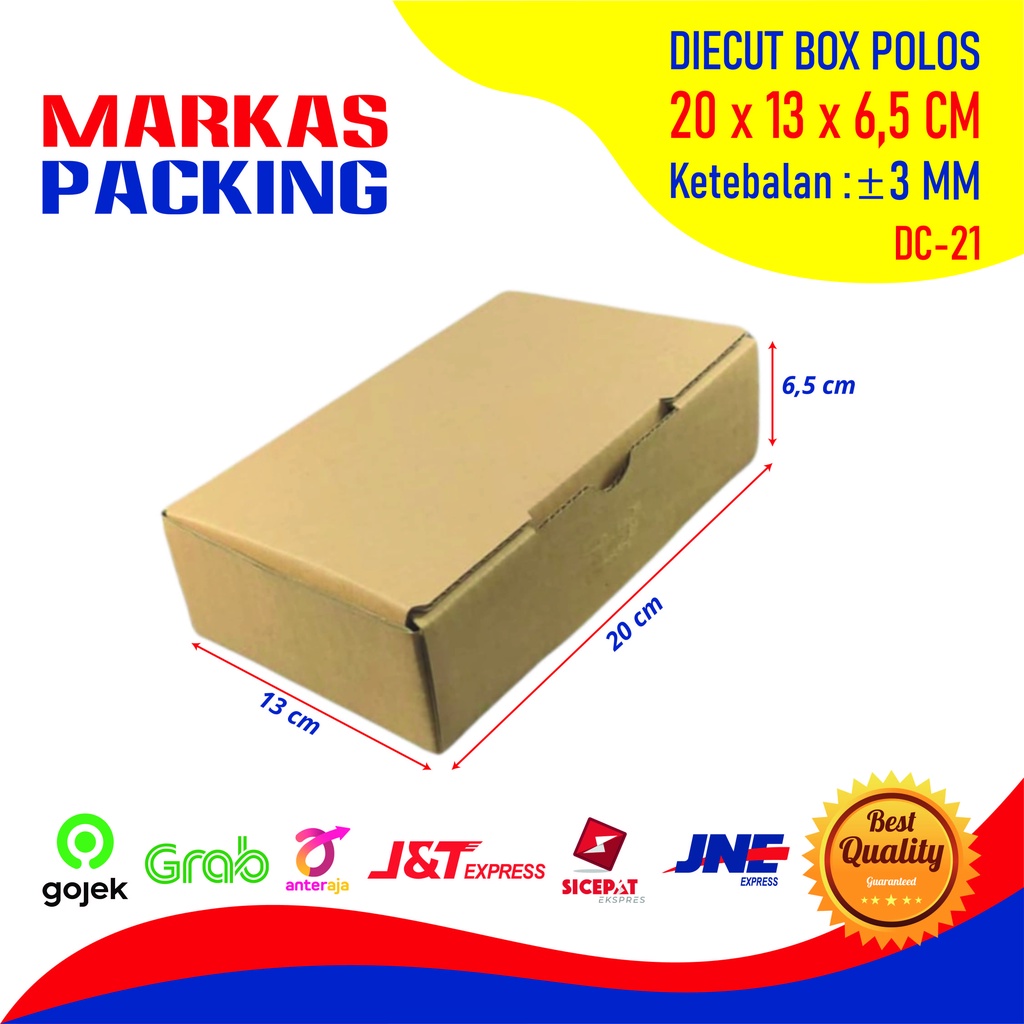 

Kardus Box Die Cut 20x13x6,5 CM Dus Hampers Baru Polos
