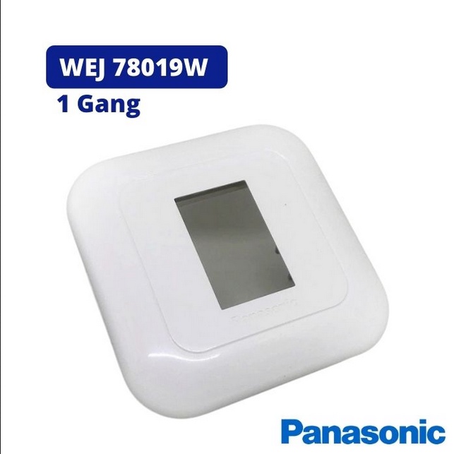 Frame Saklar 1 Gang 1 Device Panasonic WEJ 78019W White