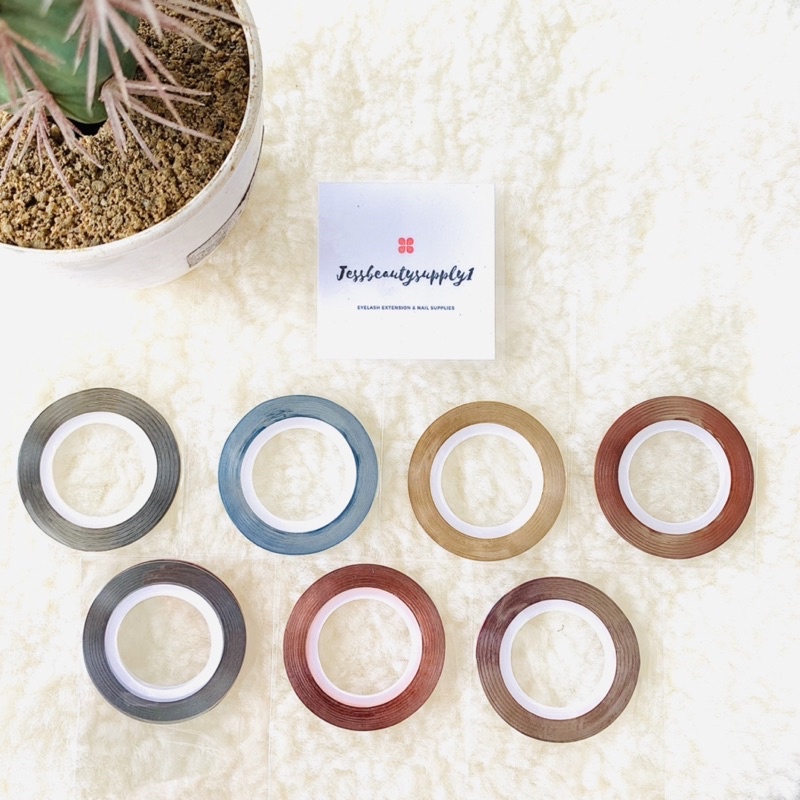 STRIPPING TAPE 0.5MM tipis nailart nail strip tape random