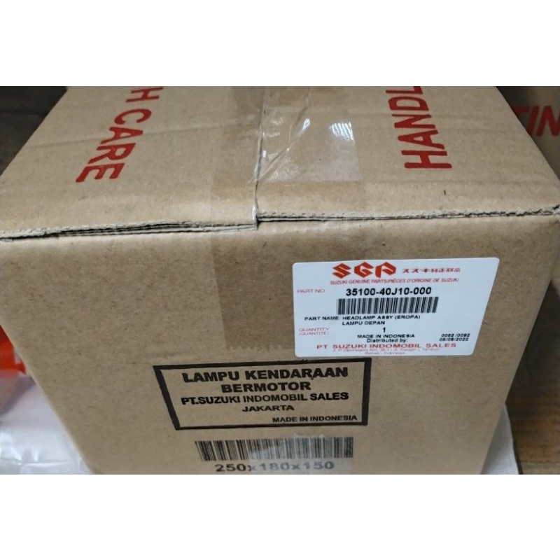 Headlamp Address Eropa