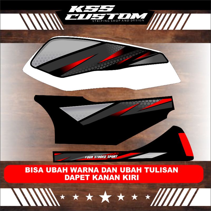 STRIPING GL PRO GL MAX VARIASI gl simpel gl keren - striping gl batik - striping gl karbon - stripin