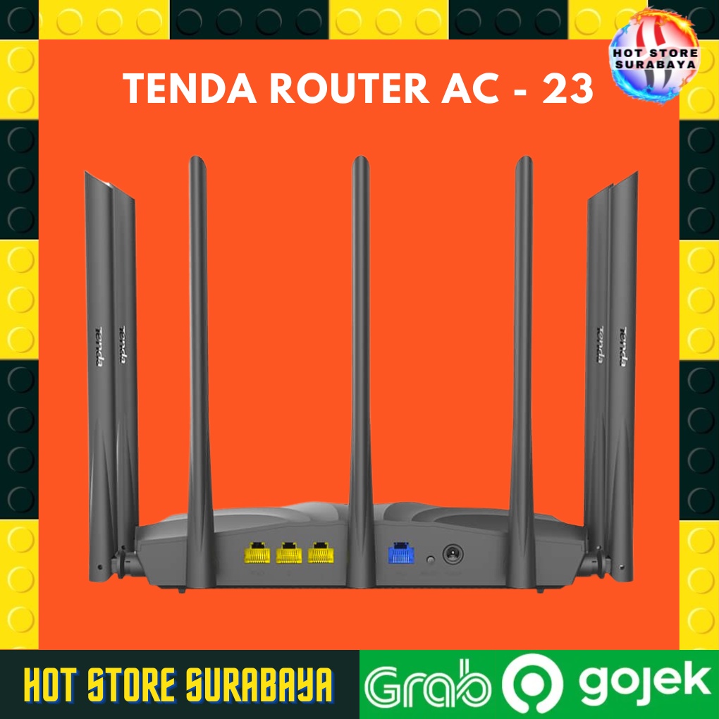 Tenda AC23 AC2100 Dual Band Gigabit WiFi Router PREMIUM ORIGINAL