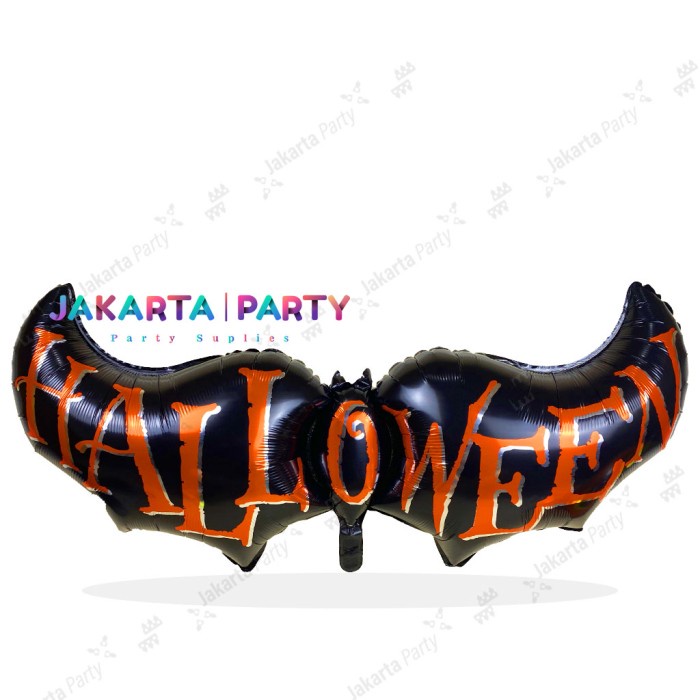 Balon Foil Kelelawar jumbo / Balon Karakter Halloween / Balon Hallowen