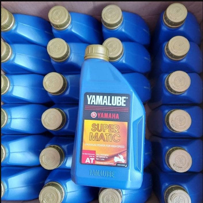 OLI YAMALUBE SUPER MATIC 1 LITER SL 10W-40 1 DUS ISI 24 PIC