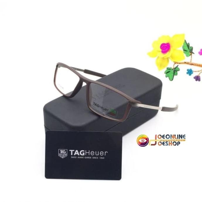 Frame Kacamata Minus Tag Heuer Sport 588 Grade Premium Original