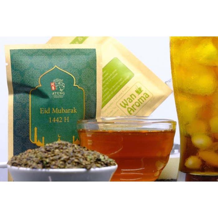 

ORIGINAL MURAH Organic Green Tea dan Mint Natural 100 g - Teh Herbal Segar Alami